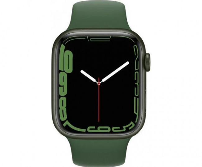 Apple Watch Series 7 GPS 45mm Green Aluminum Case With Green Sport Band (MKN73) б/у